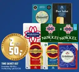 Coop Obs TINE SKIVET OST tilbud