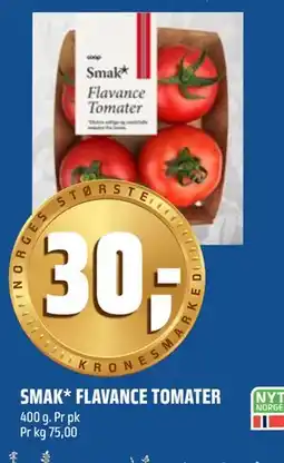 Coop Obs SMAK* FLAVANCE TOMATER tilbud