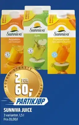 Coop Obs SUNNIVA JUICE tilbud