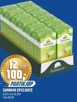 Coop Obs SUNNIVA EPLEJUICE tilbud