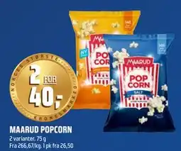 Coop Obs MAARUD POPCORN tilbud