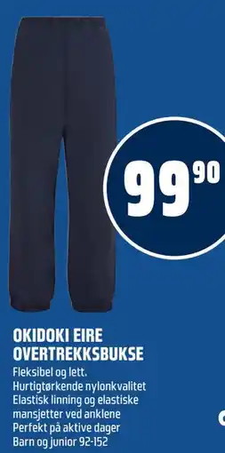 Coop Obs OKIDOKI EIRE OVERTREKKSBUKSE tilbud