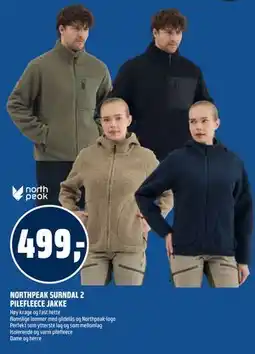 Coop Obs NORTHPEAK SURNDAL 2 PILEFLEECE JAKKE tilbud