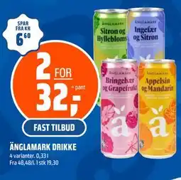 Coop Obs ÄNGLAMARK DRIKKE tilbud
