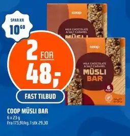 Coop Obs COOP MÜSLI BAR tilbud