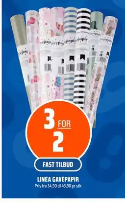 Coop Obs LINEA GAVEPAPIR tilbud