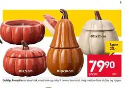 Rusta Duftlys Pumpkin tilbud