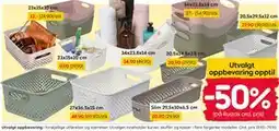 Rusta Utvalgt oppbevaring tilbud