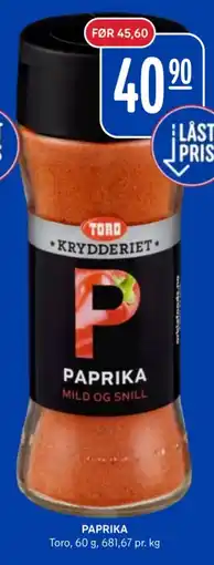 Rema 1000 Toro paprika tilbud