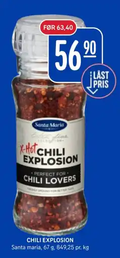 Rema 1000 Santa maria Chili Explosion tilbud