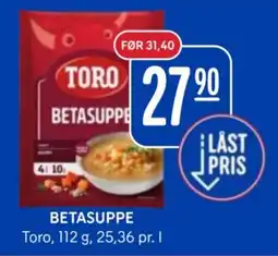 Rema 1000 Toro betasuppe tilbud