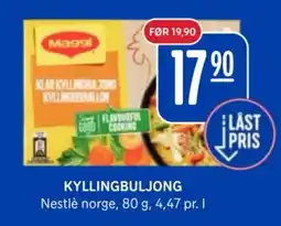 Rema 1000 Maggi kyllingbuljong tilbud