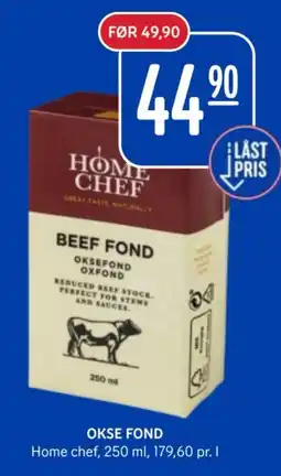 Rema 1000 Home chef okse fond tilbud