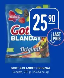 Rema 1000 Malaco Godt & Blandet Original tilbud