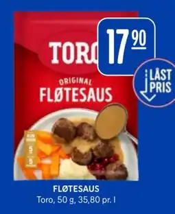Rema 1000 Toro fløtesaus tilbud
