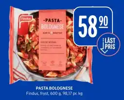 Rema 1000 Findus Pasta Bolognese tilbud