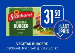 Rema 1000 Stabburet vegetar burger tilbud