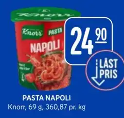 Rema 1000 Knorr Pasta Napoli tilbud