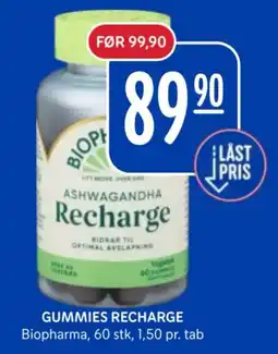 Rema 1000 Biopharma Gummies Recharge tilbud