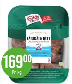 Kiwi Gilde Fårikalkjøtt tilbud