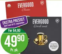 Kiwi Evergood coffee tilbud