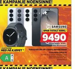 POWER Samsung Galaxy S26 256 GB + Galaxy Watch8 44mm tilbud