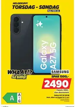 POWER Galaxy A27 5G 128 GB tilbud