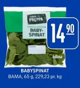 Rema 1000 BABYSPINAT tilbud