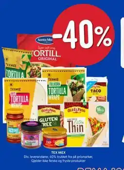 Rema 1000 TEX MEX tilbud