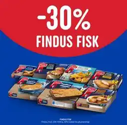 Rema 1000 FINDUS FISK tilbud