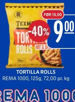 TORTILLA ROLLS