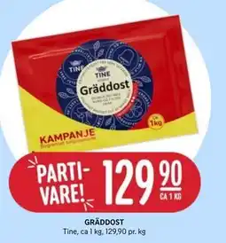Rema 1000 GRÄDDOST tilbud