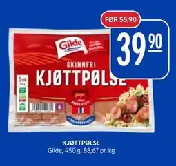 Rema 1000 KJØTTPØLSE tilbud