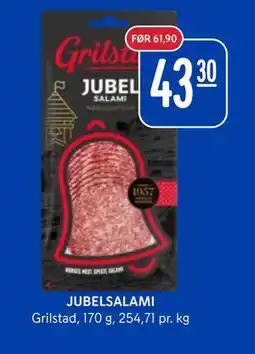 Rema 1000 JUBELSALAMI tilbud