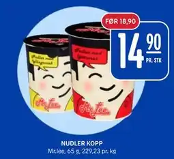 Rema 1000 NUDLER KOPP tilbud