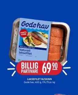 Rema 1000 LAKSEFILET M/SKINN tilbud
