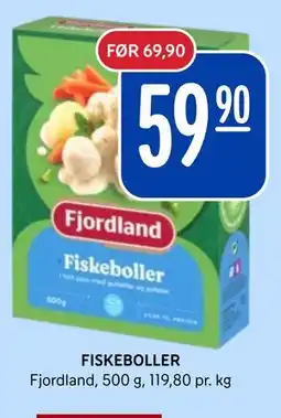 Rema 1000 FISKEBOLLER tilbud