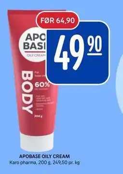 Rema 1000 APOBASE OILY CREAM tilbud