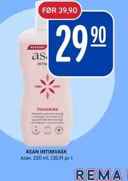 Rema 1000 ASAN INTIMVASK tilbud