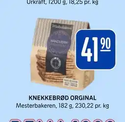 Rema 1000 KNEKKEBRØD ORGINAL tilbud