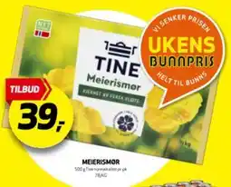 Bunnpris MEIERISMØR tilbud