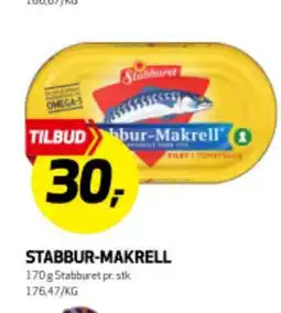 Bunnpris STABBUR-MAKRELL tilbud