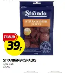 Bunnpris STRANDAMØR SNACKS tilbud