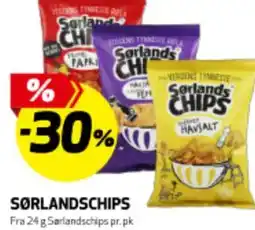 Bunnpris SØRLANDSCHIPS tilbud