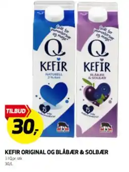 Bunnpris KEFIR ORIGINAL OG BLÅBÆR & SOLBÆR tilbud