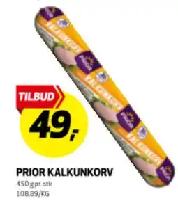 Bunnpris PRIOR KALKUNKORV tilbud