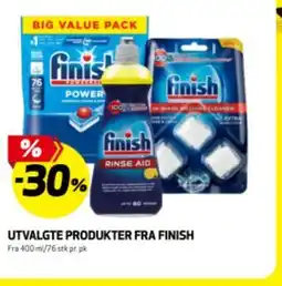 Bunnpris UTVALGTE PRODUKTER FRA FINISH tilbud