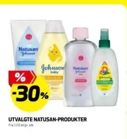 Bunnpris UTVALGTE NATUSAN-PRODUKTER tilbud