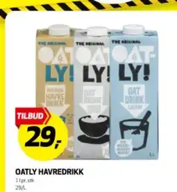 Bunnpris OATLY HAVREDRIKK tilbud
