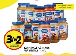 Bunnpris BARNEMAT PÅ GLASS FRA NESTLE tilbud